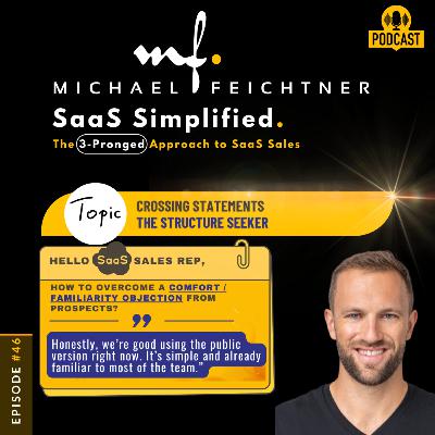 #46 - Hello SaaS Sales Rep—Crossing Statement, Part 1, Scenario #1: The Structure Seeker