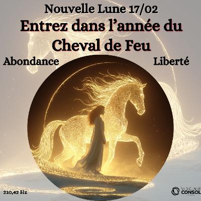 Méditation Guidée Nouvelle Lune 17 Février 🌚 Portail du Cheval de Feu 🔥 Éclipse Libération Profonde Méditation Guidée Nouvelle Lune 17 Février 🌚 Portail du Cheval de Feu 🔥 Éclipse Libération Profonde