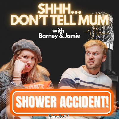 Jamie had an ACCIDENT in the SHOWER! Jamie had an ACCIDENT in the SHOWER!