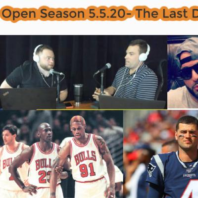 Open Season Episode 5.5.20The Last Dance" Episodes 5+6, Jordan Gambling Conspiracies, full set with Billy, Justin and Alex Open Season Episode 5.5.20The Last Dance" Episodes 5+6, Jordan Gambling Conspiracies, full set with Billy, Justin and Alex