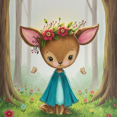 The Legend of the Flowered Deer The Legend of the Flowered Deer