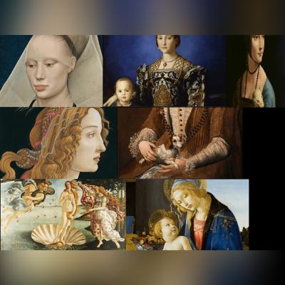 پرتره‌های زنان در رنسانس، نمادها