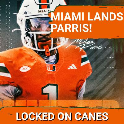 BREAKING: Miami Beats Oregon, Oklahoma & Auburn For 4-Star WR MILAN PARRIS! BREAKING: Miami Beats Oregon, Oklahoma & Auburn For 4-Star WR MILAN PARRIS!