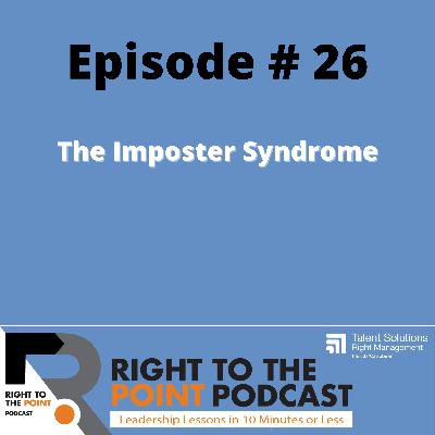 The Imposter Syndrome