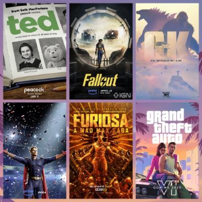 Thanksgiving, Ted Show, Fallout, Godzilla X Kong, The Boys, Furiosa, GTA 6 & MORE... Thanksgiving, Ted Show, Fallout, Godzilla X Kong, The Boys, Furiosa, GTA 6 & MORE...