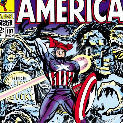 #270: Intro of Dr. Faustus! (1968) Captain America #107 by Stan Lee / Jack Kirby