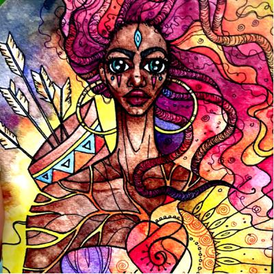 Warrior woman It’s time to heal Warrior woman It’s time to heal