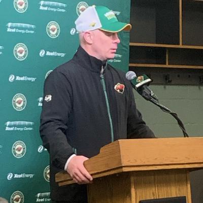 John Hynes previews Wild vs Canadiens