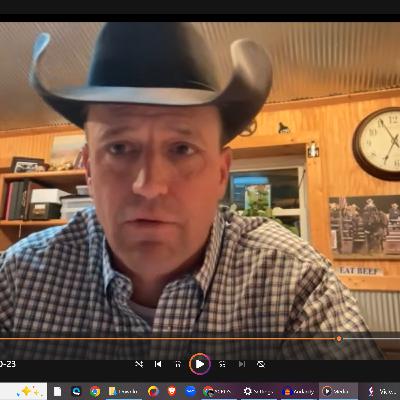 Live Across the Pond Oct 23, 2025 Steve Stratford from Pratt, KS has tremendously sound advice for Cattlemen. Live Across the Pond Oct 23, 2025 Steve Stratford from Pratt, KS has tremendously sound advice for Cattlemen.