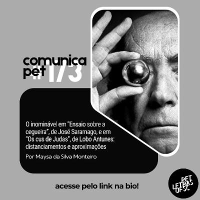 O inominável em “Ensaio sobre a cegueira”, de José Saramago, e em “Os cus de Judas”, de Lobo Antunes: distanciamentos e aproximações O inominável em “Ensaio sobre a cegueira”, de José Saramago, e em “Os cus de Judas”, de Lobo Antunes: distanciamentos e aproximações