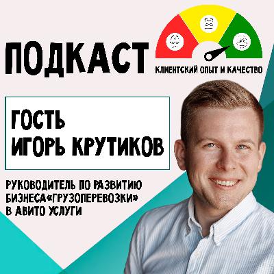 Игорь Крутиков, Руководитель по развитию бизнеса «Грузоперевозки» в Авито Услуги, Тема: "Стандарт клиентского опыта CXPA"