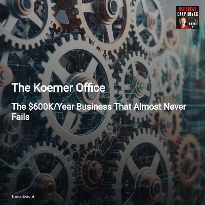 How a $600K/Year Trash Subscription Was Built — The Koerner Office (Condensed) How a $600K/Year Trash Subscription Was Built — The Koerner Office (Condensed)