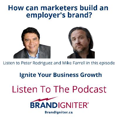 How can marketers build an employer's brand?