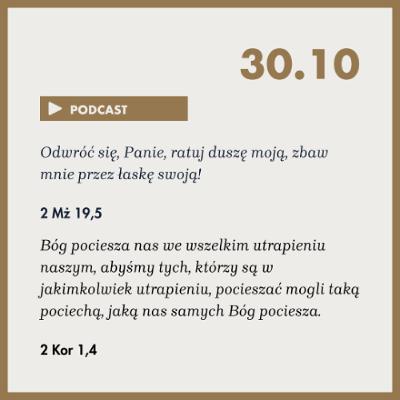 Poranek ze Słowem na 30 października 2025 Poranek ze Słowem na 30 października 2025