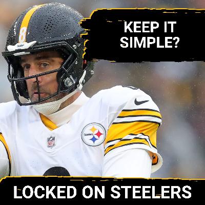 Steelers' Aaron Rodgers, Arthur Smith Overcomplicating Passing Attack? | Why Not Use Pat Freiermuth?