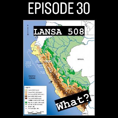 30. One Shoe in Peru - LANSA 508