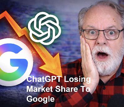ChatGPT Loses Market Share To Google Gemini