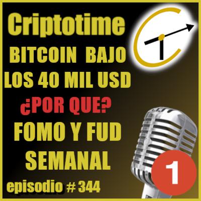 [Parte 1] BTC OFICIALMENTE BAJO LOS 40 MIL USD | FOMO Y FUD SEMANAL | Jorge Gatica.