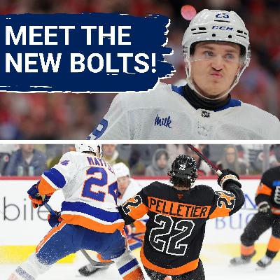 Meet the NEW Bolts! Pontus Holmberg and Jakob Pelletier DEEP DIVE! | Tampa Bay Lightning Podcast