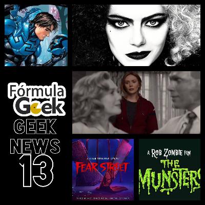 Geek News 13 - Christina Ricci se une a Matrix, mas Cruella, la familia Munster al cine y mas!