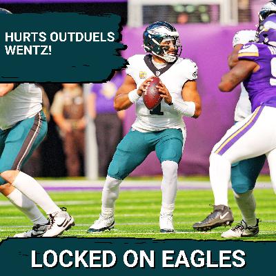 HURTS OUTDUELS WENTZ: Jalen Hurts CARRIES the Eagles past Minnesota!