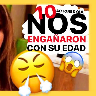 😱 TOP 10 personajes de TV + JÓVENES que en la VIDA REAL