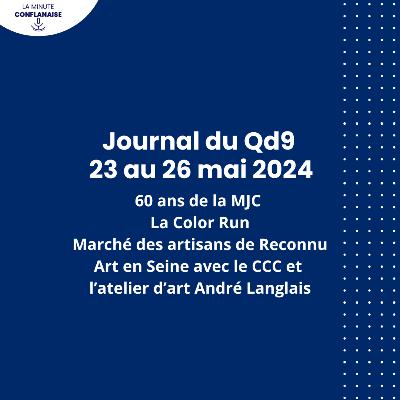Qd9 avec la MJC, Color Run, marché des artisans et Art en Seine Qd9 avec la MJC, Color Run, marché des artisans et Art en Seine