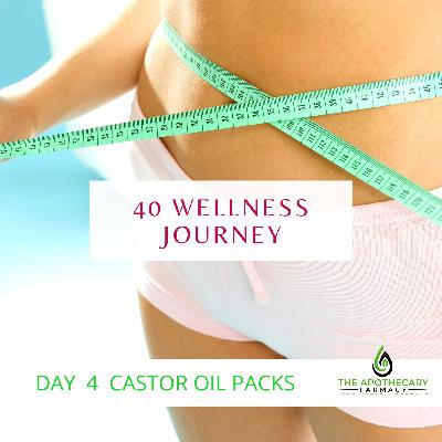Day 4 Of 40 Day _ Secret to a Flat Tummy _ Castor Oil Pack_ Wellness Journey Day 4 Of 40 Day _ Secret to a Flat Tummy _ Castor Oil Pack_ Wellness Journey