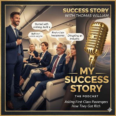 Asking First Class Passengers How They Got Rich