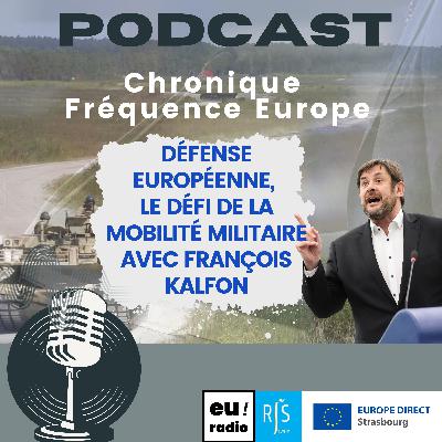Défense européenne, le défi de la mobilité militaire avec François Kalfon député européen