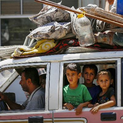 Why has Israel launched a new air and ground attack on Deir al-Balah in Gaza?