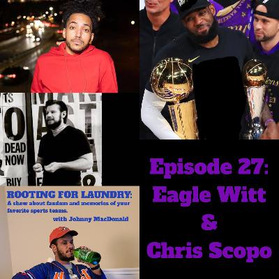 LeBron James with Eagle Witt & Chris Scopo LeBron James with Eagle Witt & Chris Scopo
