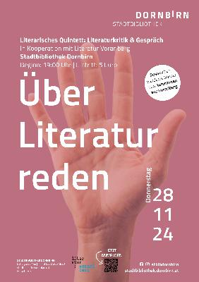 Literatina: Literarisches Quintett (Vlbg.) 2024, Teil 2 Literatina: Literarisches Quintett (Vlbg.) 2024, Teil 2