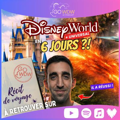 Ep.117: Disney World en 6 jours: le planning serré (mais organisé) de Bruno Ep.117: Disney World en 6 jours: le planning serré (mais organisé) de Bruno