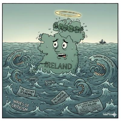 The assault on Ireland's reputation and soft power.