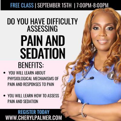 Pain and Sedation Pain and Sedation