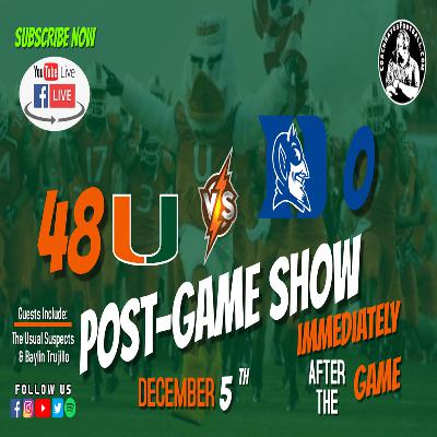 Post-Game Show: 2020 Miami Hurricanes vs Duke Blue Devils (CHFB LIVE) Post-Game Show: 2020 Miami Hurricanes vs Duke Blue Devils (CHFB LIVE)