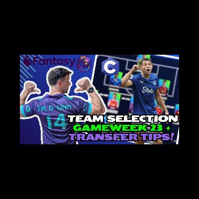 FPL TEAM SELECTION GW23 🔥💪| + TRANSFER TIPS & TARKOWSKI C? 🎲🚀| Fantasy Premier League Tips 2025/26