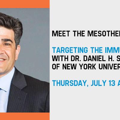"Targeting the Immune System" with Dr. Dan Sterman of NYU