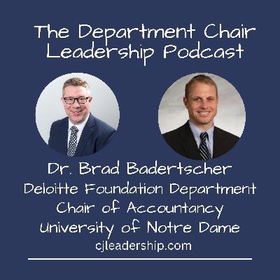 Dr. Brad Badertscher: Leading a Student-Focused, Faculty-Driven Culture of Excellence