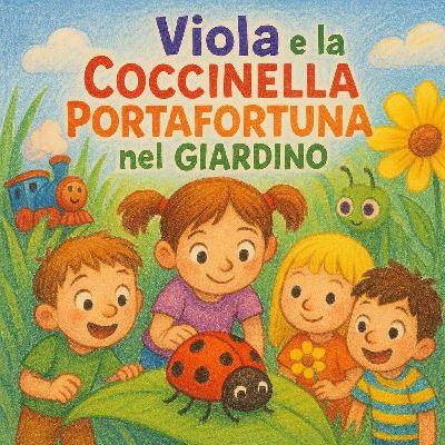 Viola e la Coccinella Portafortuna nel Giardino