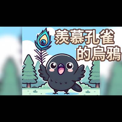 【 佳佳老師說故事 】EP218《 羨慕孔雀的烏鴉 》｜兒童故事繪本｜幼兒睡前故事
