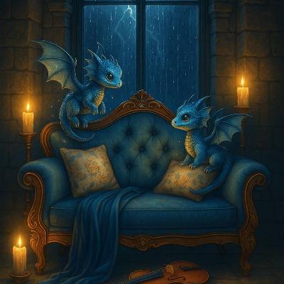 "Пісня вічних дощів" Ей Джей Меллоу – фальшиві заручини, магія, що звучить, і світ, де дощ не припиняється