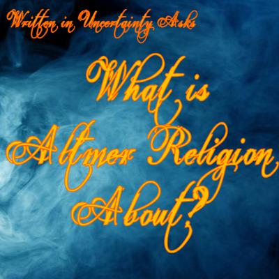 What is Altmer Religion About?