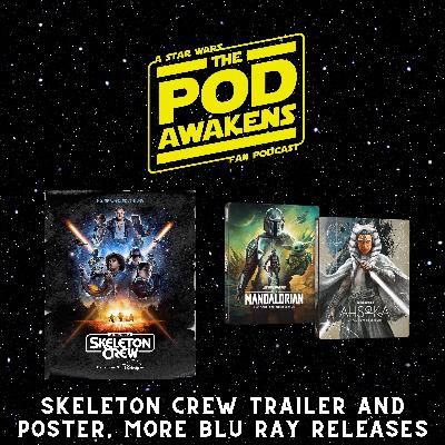 News Update: Skeleton Crew Trailer and Poster Released, Rey Movie Script Issues and More Disney Plus Blu-Rays