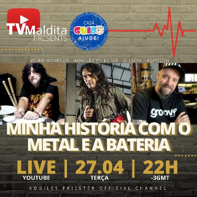 #133 TVMaldita Presents: Minha História com o Metal e a Bateria