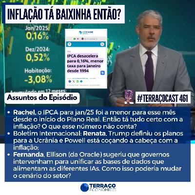 INFLAÇÃO TÁ BAIXINHA ENTÃO? no TerraçoCast #461 INFLAÇÃO TÁ BAIXINHA ENTÃO? no TerraçoCast #461
