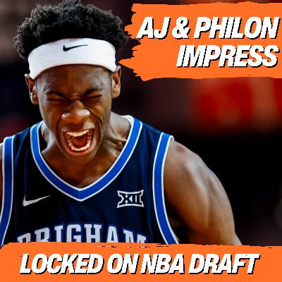 AJ Dybantsa and Labaron Philon’s Big Preseason Showings | 2026 NBA Draft