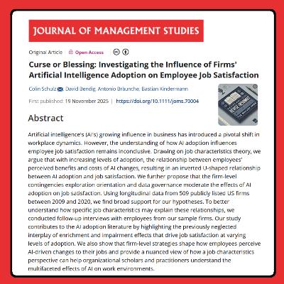 Curse or Blessing (Schulz et al. 2025) | FT50 JMS Curse or Blessing (Schulz et al. 2025) | FT50 JMS