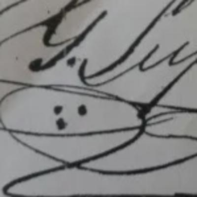 LOS TRES PUNTOS EN LA FIRMA DE UN MASÓN